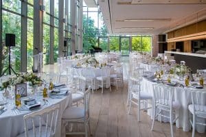 Chic, white and green wedding at Royal Conservatory Of Music