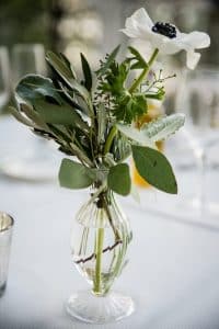 Chic, white and green wedding at Royal Conservatory Of Music