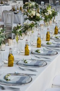 Chic, white and green wedding at Royal Conservatory Of Music
