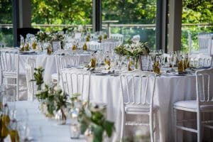 Chic, white and green wedding at Royal Conservatory Of Music