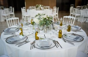 Chic, white and green wedding at Royal Conservatory Of Music