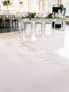 Modern red garden inspired wedding at Doctor's House