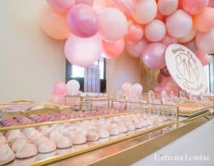 Wedluxe Show 2018 with Monde Du Chocolat, Booth design by Rebecca Chan Weddings and Events