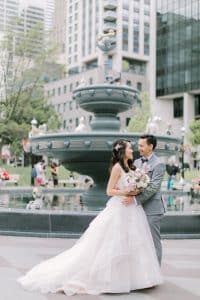 Elegant Lavender Wedding at The Carlu