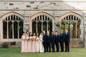 Beautiful Modern White and Blush Wedding in Toronto