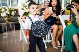 Romantic blush wedding at Palais Royale