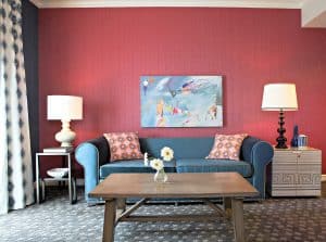 The Marker San Francisco - suite living room