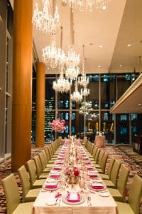 Cherry Blossom Birthday Party at Shangri-La Toronto Museum Room