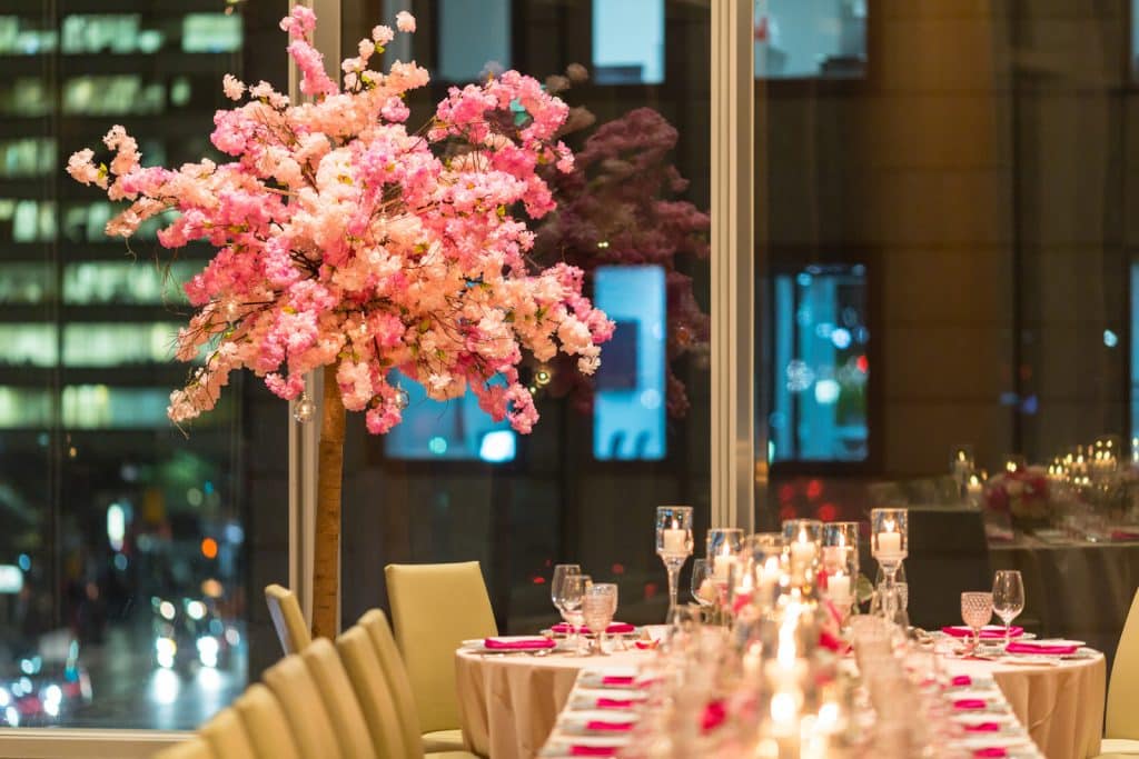 Cherry Blossom Birthday Party at Shangri-La Toronto Museum Room