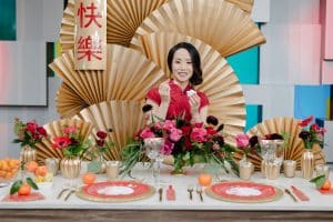 Custom created gelato flavours at our gelato station - Chinese New Year decorating ideas as seen on Breakfast Television with Rebecca Chan Weddings and Events rebeccachan.ca