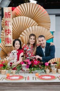 Rebecca Chan on Breakfast Television for Chinese New Year decor ideas