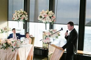 Romantic Blush Wedding at Canoe Restaurant