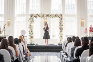 Wedding Academy at the Omni King Edward Hotel - Emceed and planned by Rebecca Chan Weddings and Events