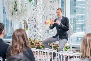 Wedding Academy at Shangri-La Hotel Toronto on February 18 2018 DJ Floh Back Productions speaker