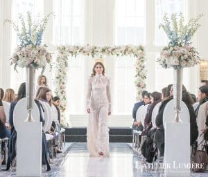 Wedding Academy at the Omni King Edward Hotel - Narces bridal jumpsuit