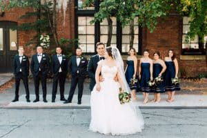 Elegant fall wedding at Liberty Grand