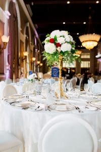 Elegant fall wedding at Liberty Grand