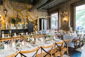 Romantic Urban Toronto Restaurant Wedding at Caffino