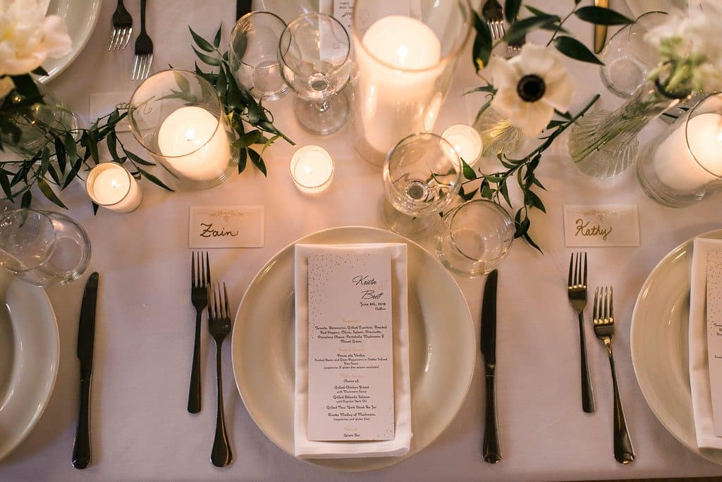 Romantic Urban Toronto Restaurant Wedding at Caffino