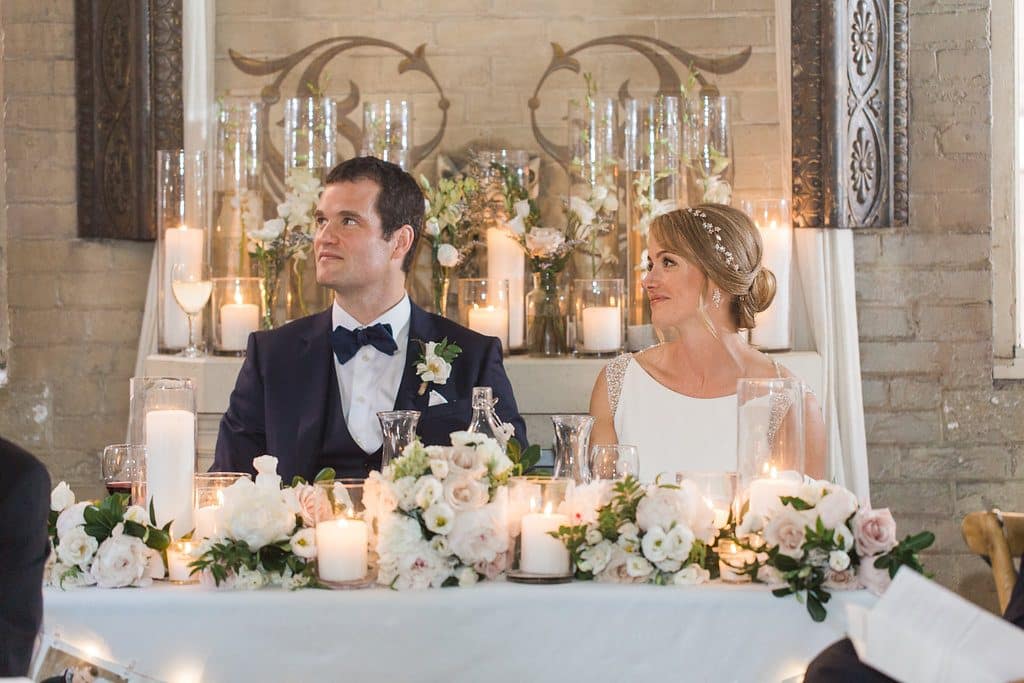 Romantic Urban Toronto Restaurant Wedding at Caffino