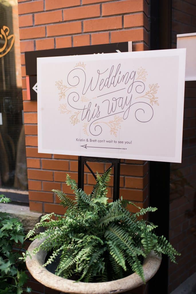 Romantic Urban Toronto Restaurant Wedding