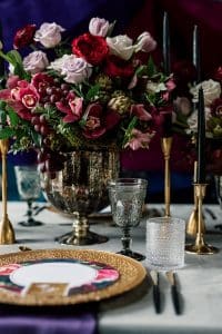 Moody and Dramatic Styled shoot for Today's Bride, Styled by Rebecca Chan Weddings and Events