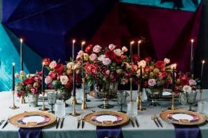 Moody and Dramatic Styled shoot for Today's Bride, Styled by Rebecca Chan Weddings and Events