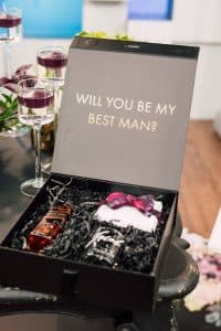 Fall wedding trends - curate custom gift boxes for your groomsmen with Whitebox & Co