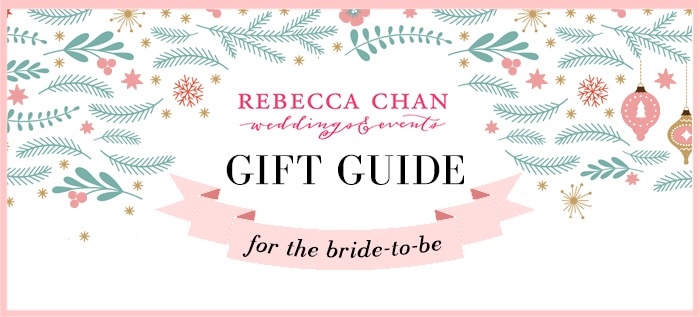 Holiday Gift Guide for the Bride-to-be in Your Life