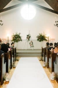 Epic Coachella Inspired Wedding Ceremony at Doctor's House