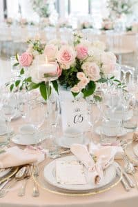 Luxurious blush garden wedding at Eagles Nest Golf Course