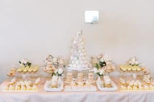 Luxurious blush garden wedding at Eagles Nest Golf Course