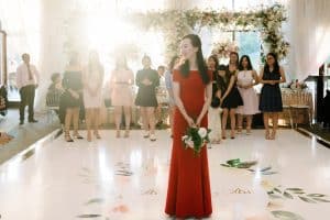 Luxurious blush garden wedding at Eagles Nest Golf Course