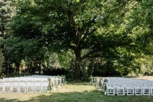 Fun Boho-Chic Wedding Ceremony at Kurtz Orchards Farm