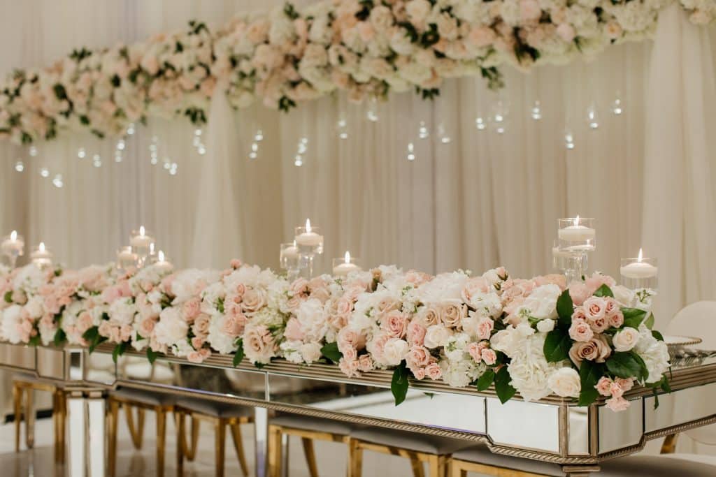 Romantic Blush and Gold Luxury Wedding