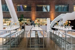 Whimsical and Mediterranean spring decor - Eventsource Industry Bash at Ricarda's