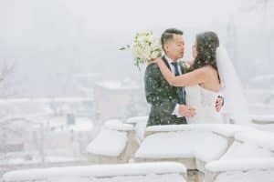 Casa Loma winter wedding