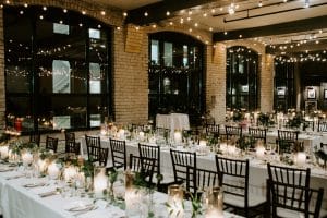 Stores building rustic wedding dinner