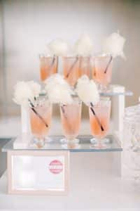 Cotton candy cocktails