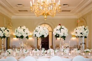 Luxurious white wedding at Graydon Hall Manor