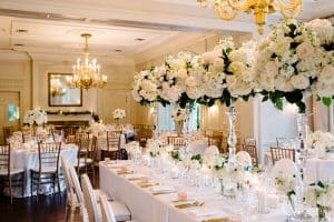 Luxurious white wedding at Graydon Hall Manor