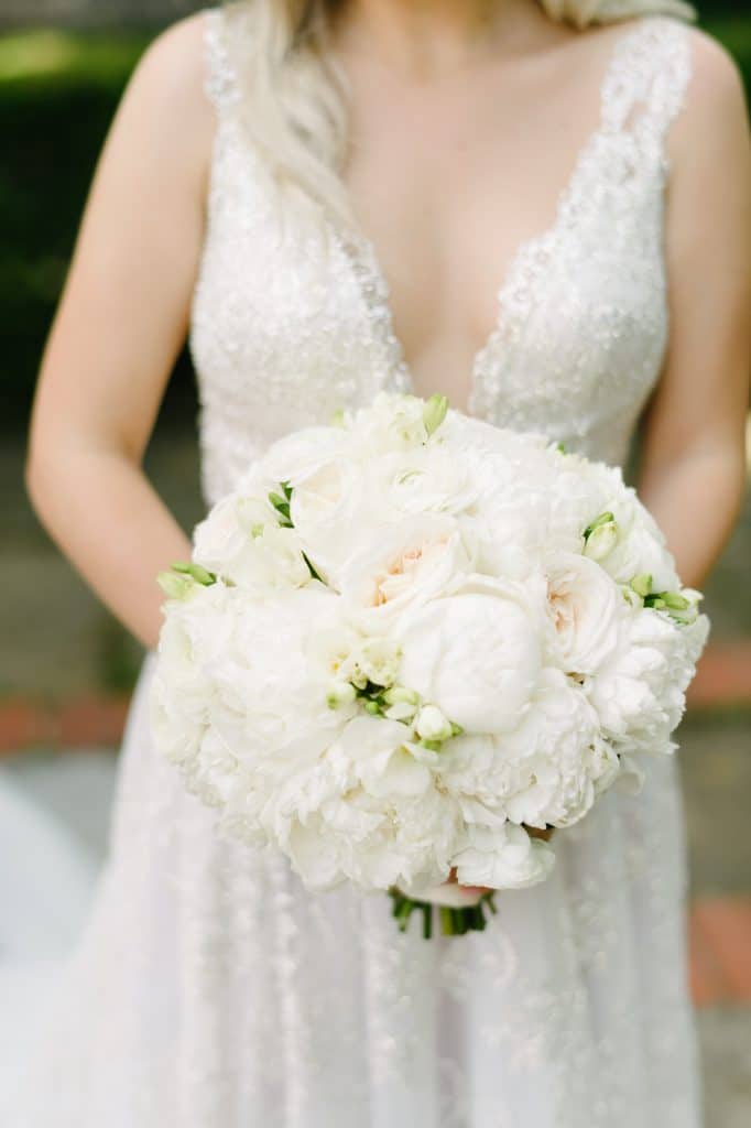 White wedding at Graydon Hall Manor