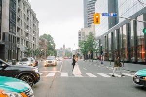 Candid photo in Yorkville. Planned by Rebecca Chan Weddings & Event, rebeccachan.ca