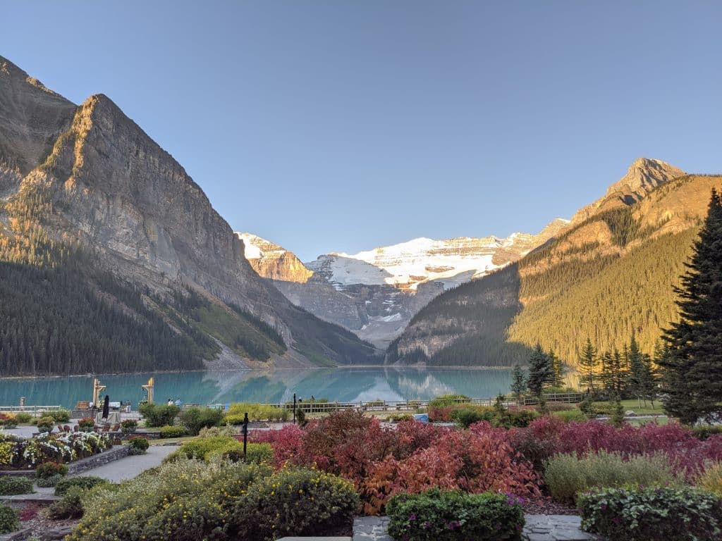 Lake Louise and Banff Honeymoon Guide - Views from Fairmont Lake Louise