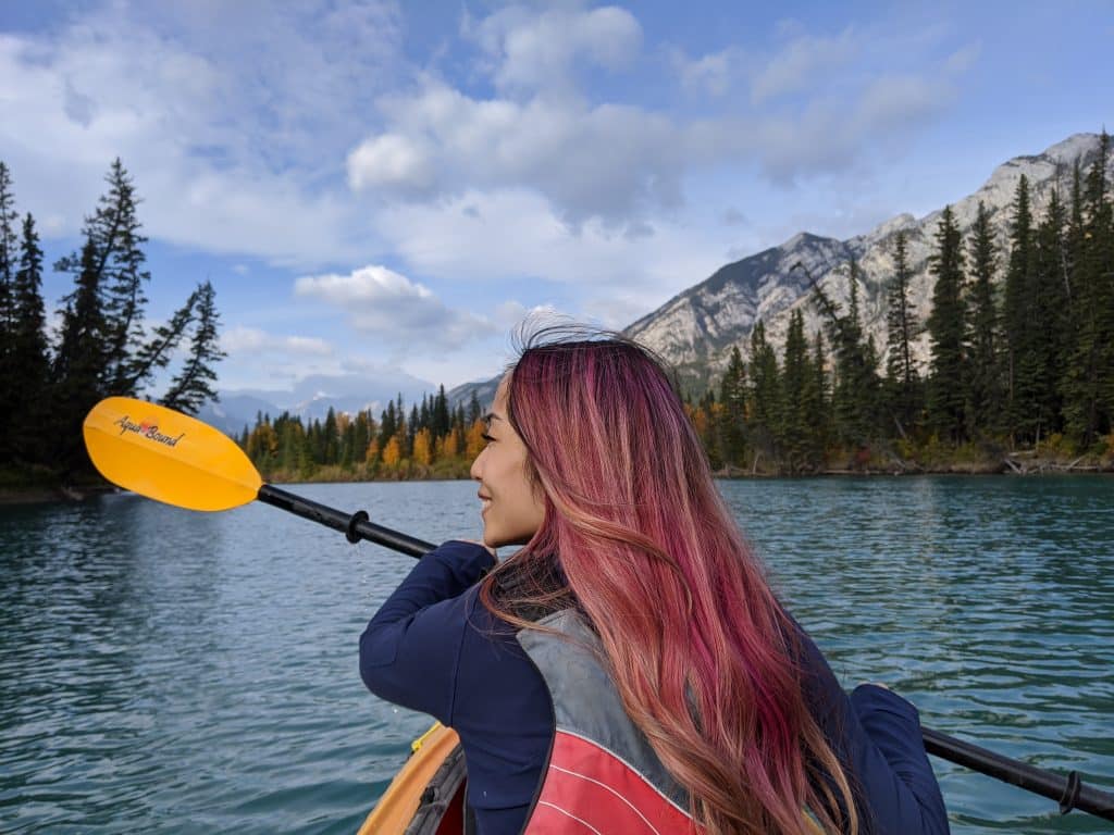 Lake Louise and Banff Honeymoon Guide - Canoe and kayak on Bow River