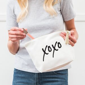 XOXO Canvas Makeup Bag