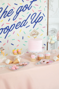 Weddingstar photoshoot - Ice cream themed bridal shower products