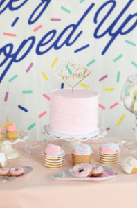 Weddingstar photoshoot - Ice cream themed bridal shower products