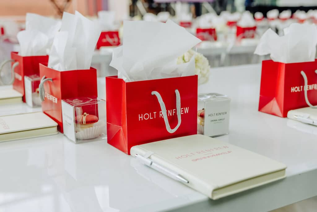 Sabrina X Makeup Masterclass hosted by Holt Renfrew Square One; designed by Rebecca Chan Weddings & Events