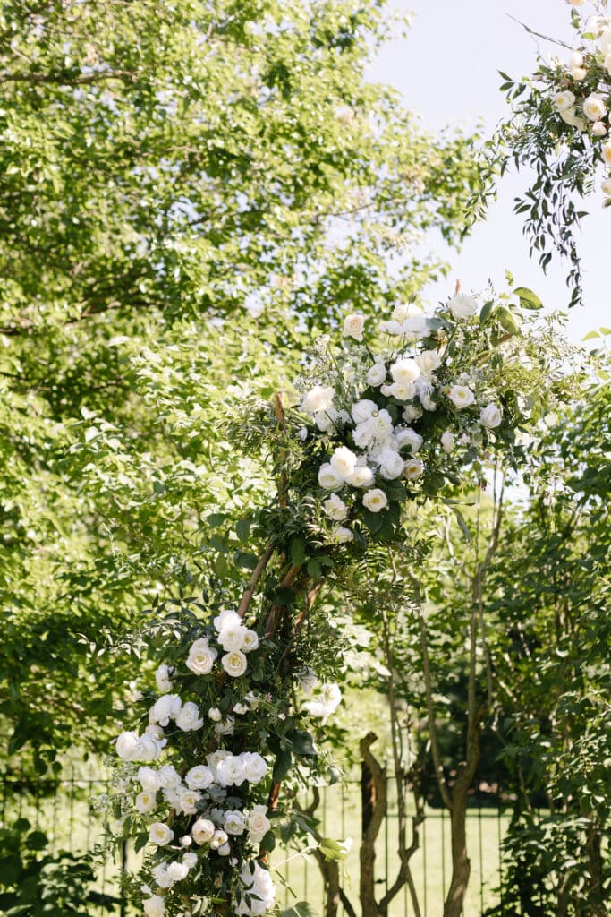 Graydon Hall Manor Wedding - Ceremony in the gardens. Planned by Rebecca Chan Weddings & Events